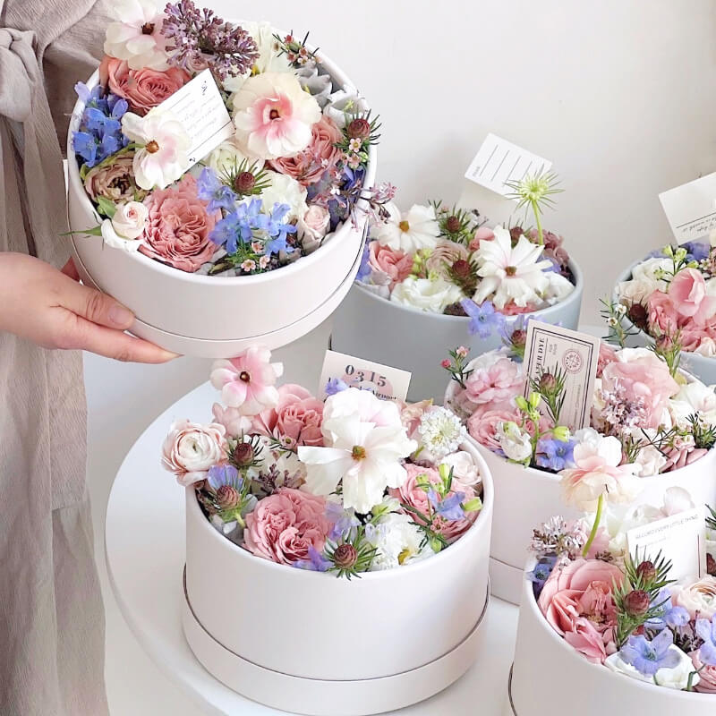 flower arrangements for flower boxes