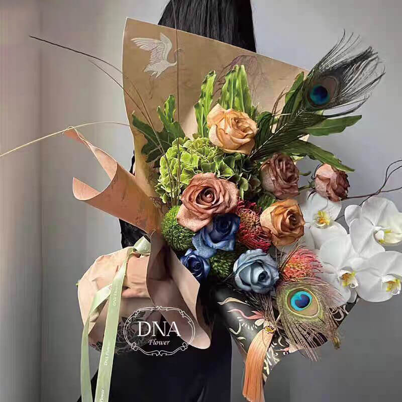 kraft paper for wrapping flowers