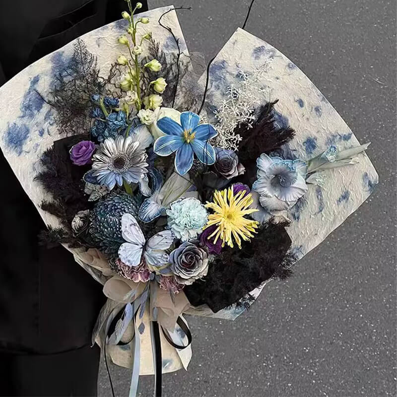bouquet wrapping paper near me