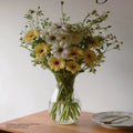 glass vase floral
