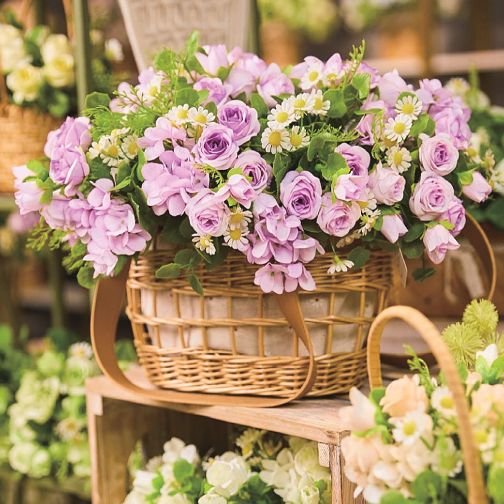 fake flowers for wedding