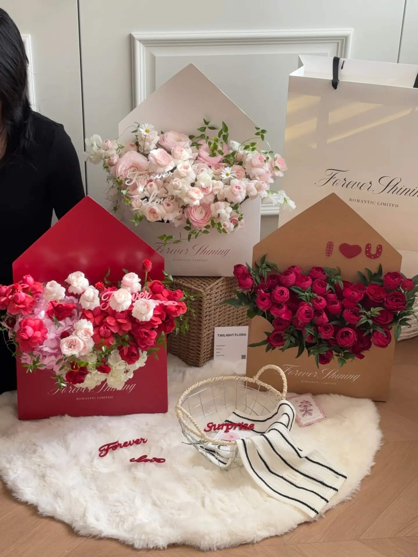 Valentine’s Day Floral Envelope