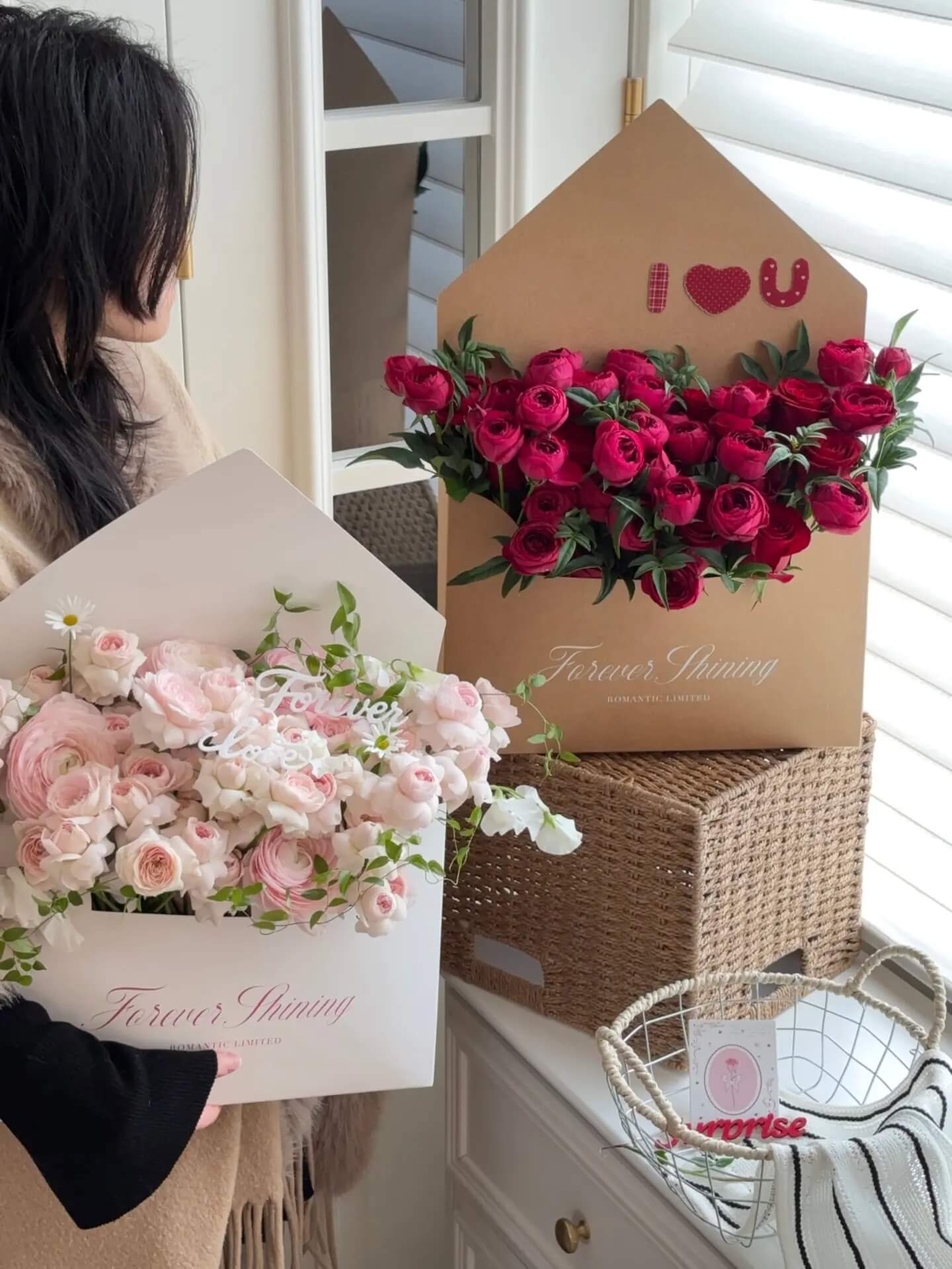 Valentine’s Day Floral Envelope