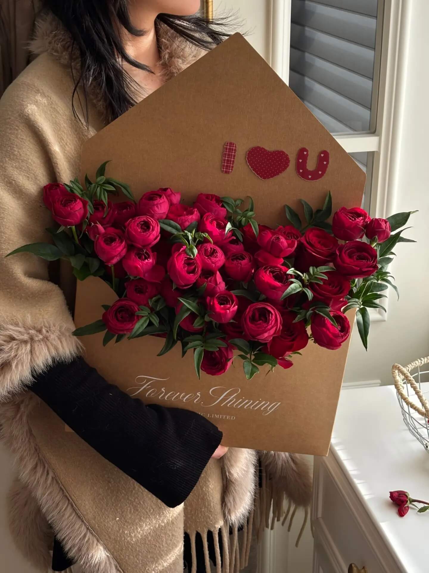 Valentine’s Day Floral Envelope