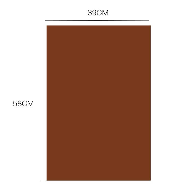 Brown Color Bouquet Wrapping Paper