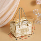Floral Wedding Gift Boxes with Ribbons