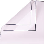 Silver-edge Cellophane Wrap Paper, 23x23 Inch