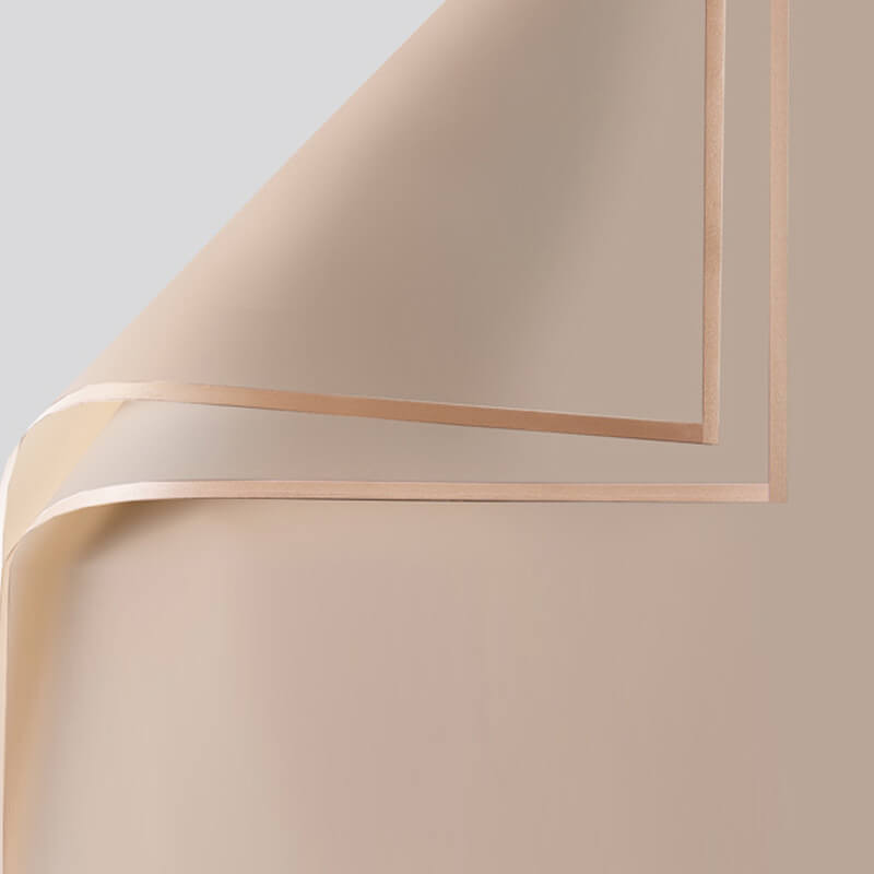 Gold-edge Jelly Flower Paper, 23.6 × 23.6 Inch, 20 Sheets