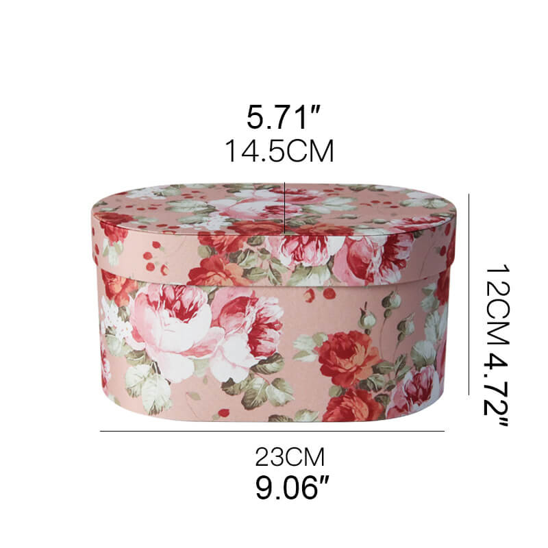 Velvet Oval Gift Box