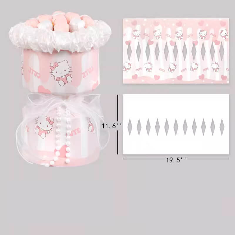 Cartoon Flower Packaging Bag