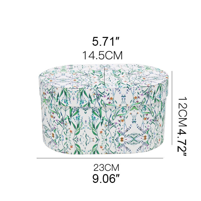 Velvet Oval Gift Box
