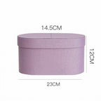 Velvet Oval Gift Box