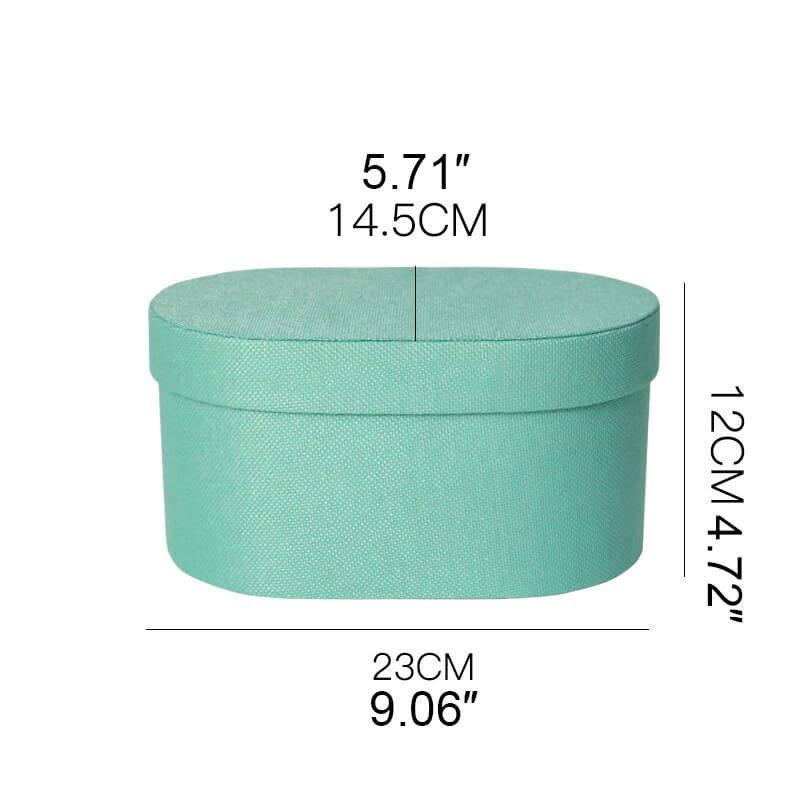 Velvet Oval Gift Box