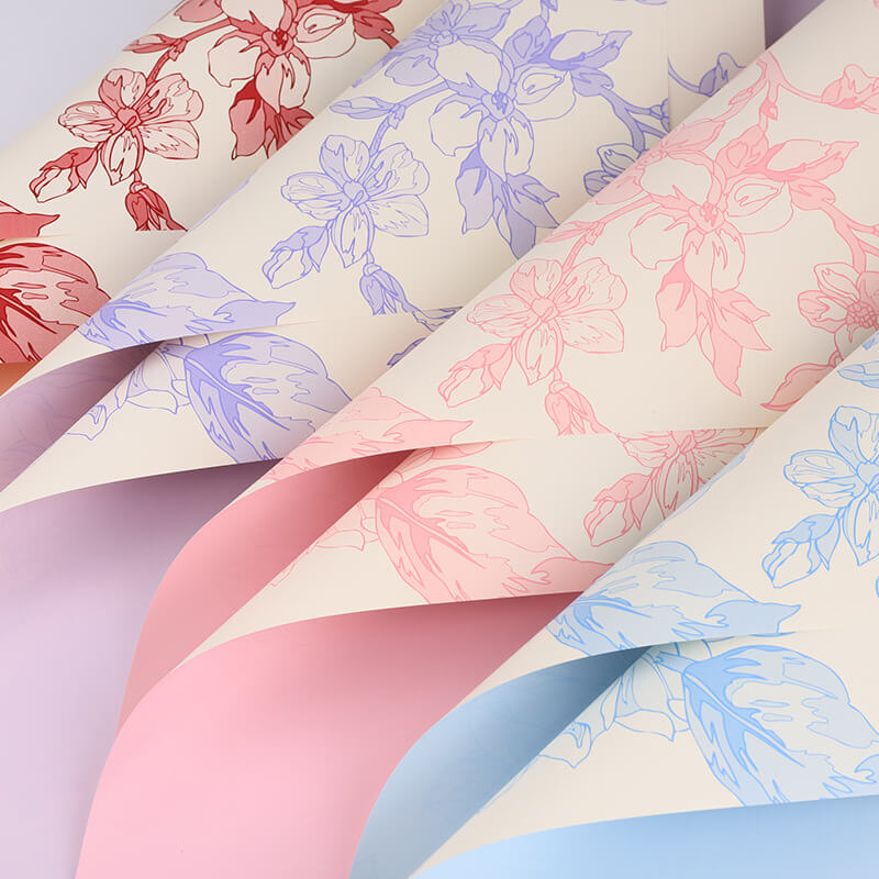 paper for roses bouquet