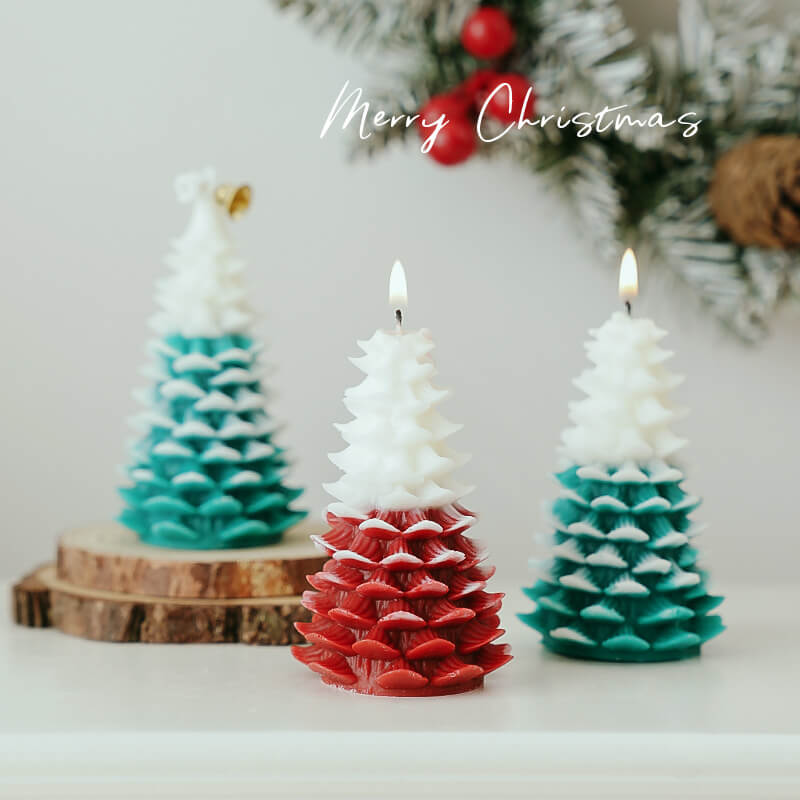 candle christmas tree scent
