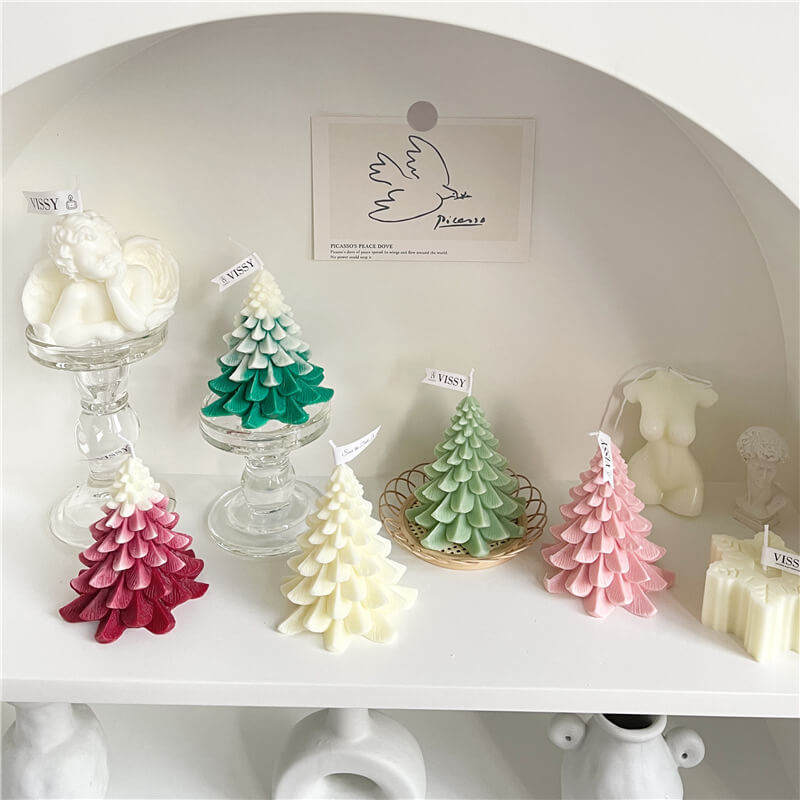 christmas tree scented candle