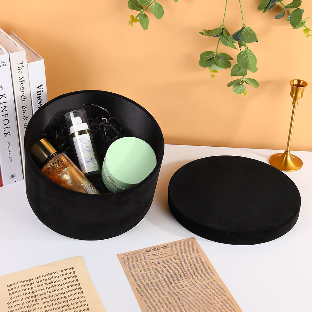 round flowers box