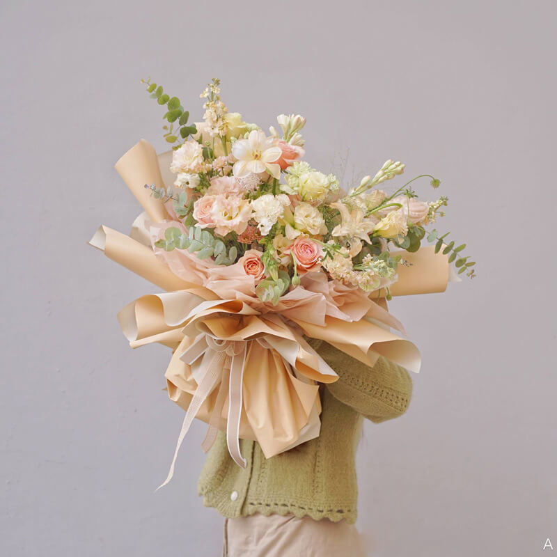 bouquet flower paper