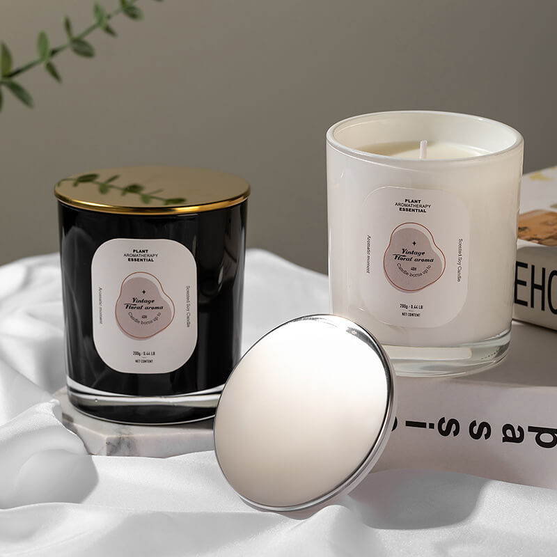 Vela perfumada aromática, hecha a mano, sin humo