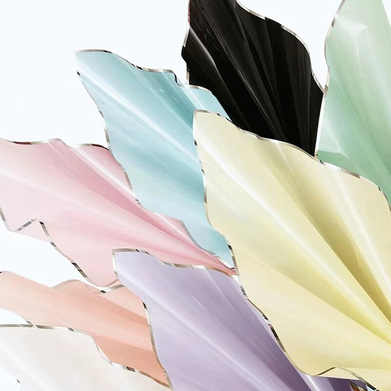 flower paper wrap