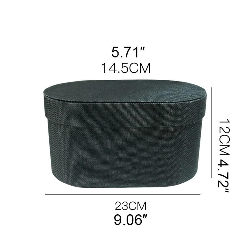 Velvet Oval Gift Box
