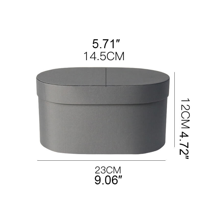 Velvet Oval Gift Box