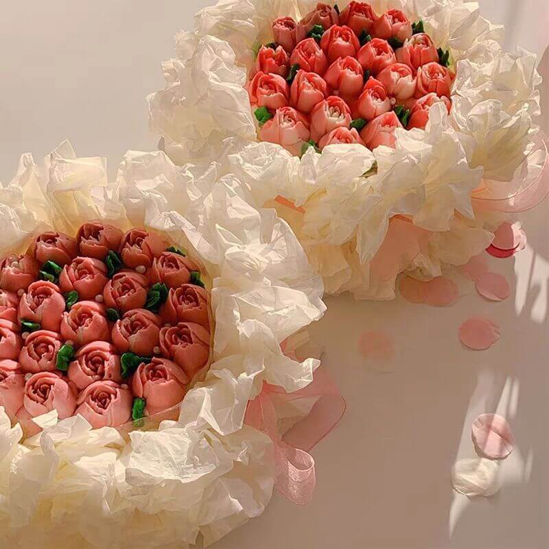 floral gift wrapping paper