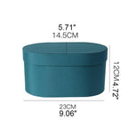 Velvet Oval Gift Box