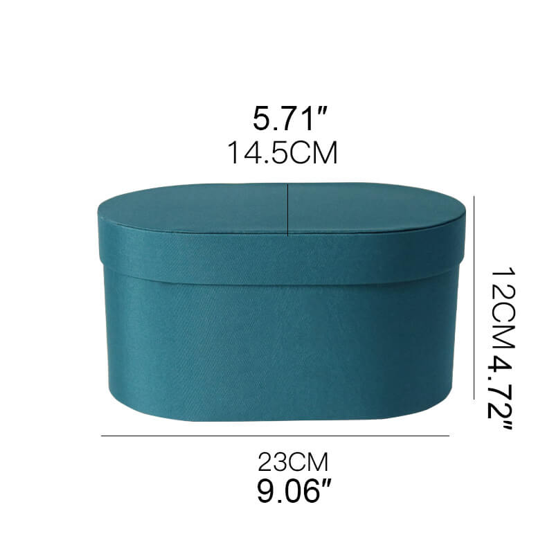 Velvet Oval Gift Box