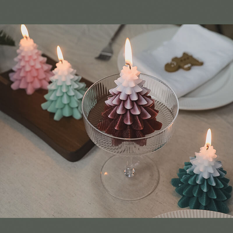 christmas candles scented