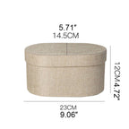 Velvet Oval Gift Box