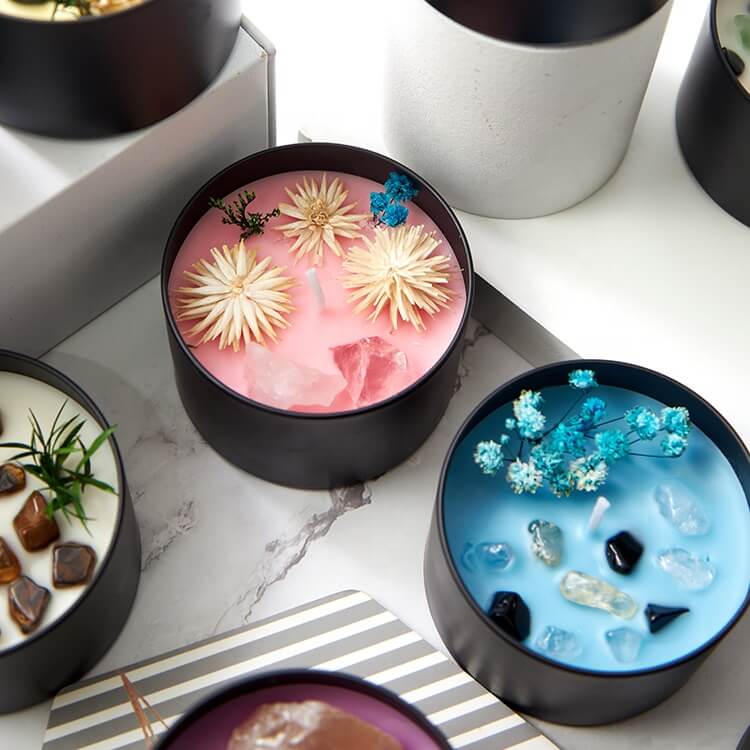 scented flame candle