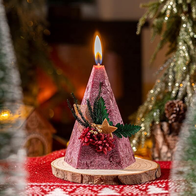 christmas tree scented candle
