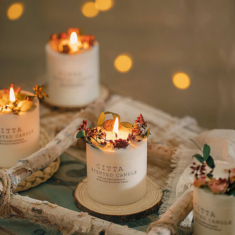 natural scented candles