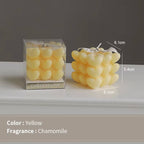 Velas perfumadas con forma de corazón