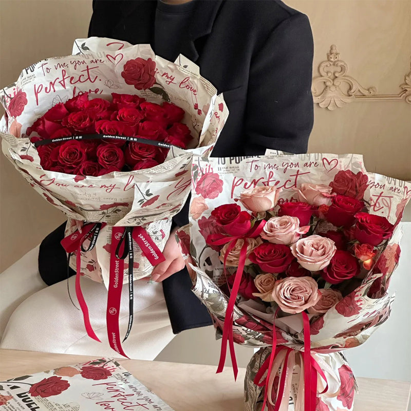 how to make a bouquet out of paper