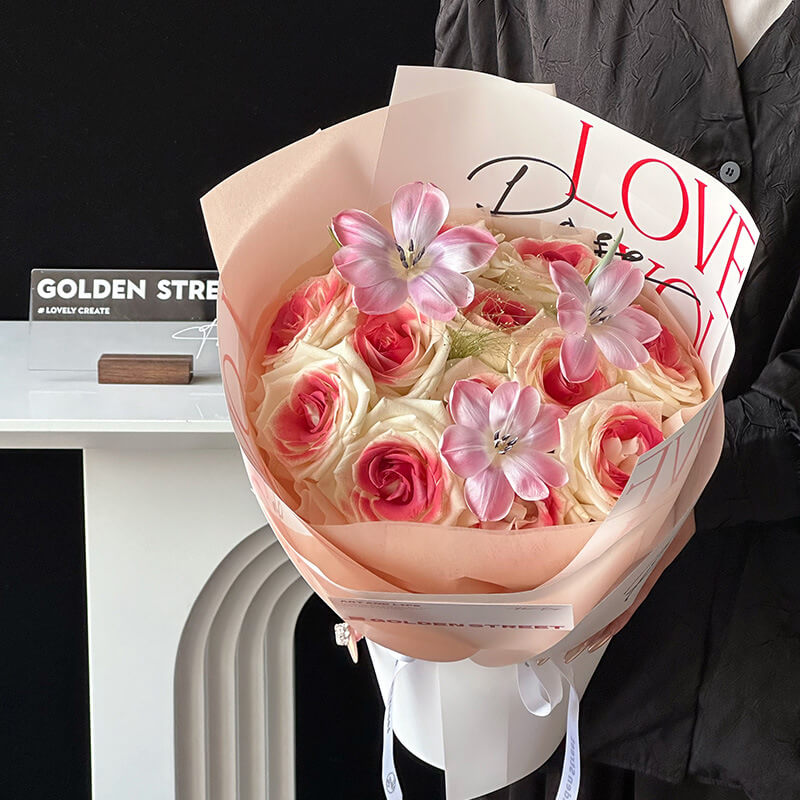 paper for bouquet