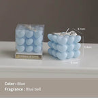 Velas perfumadas con forma de corazón