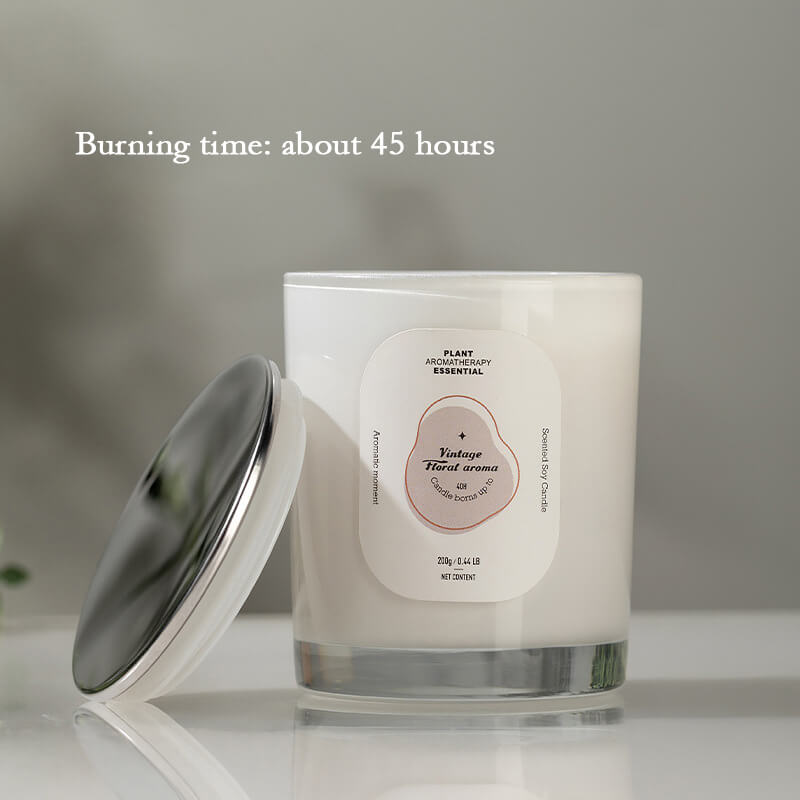 Vela perfumada aromática, hecha a mano, sin humo