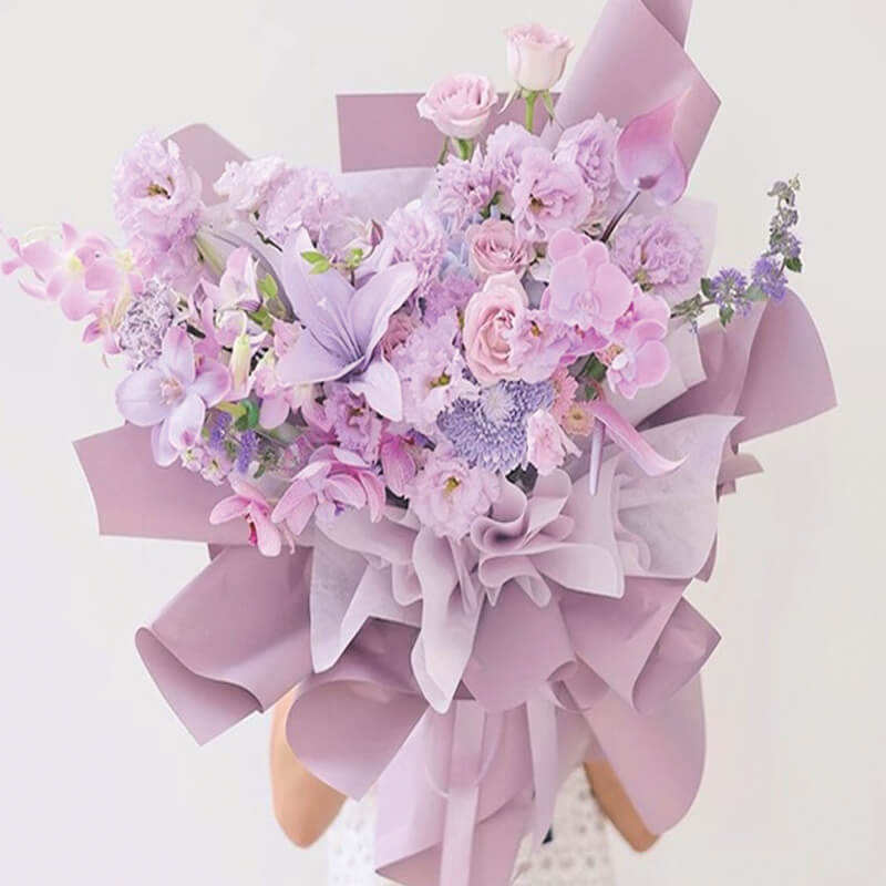openable and closable paper flowers