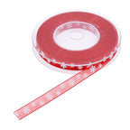 Christmas Transparent Snowflake Ribbon