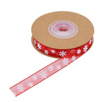 Christmas Transparent Snowflake Ribbon