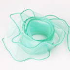 making flowers out of ribbon