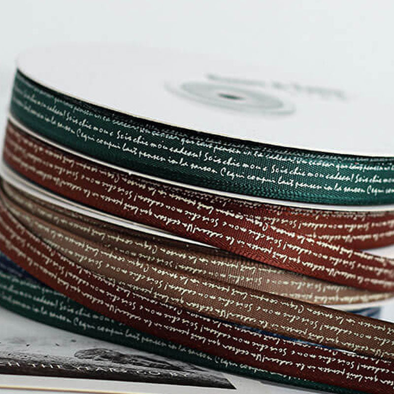 gift packing with ribbon