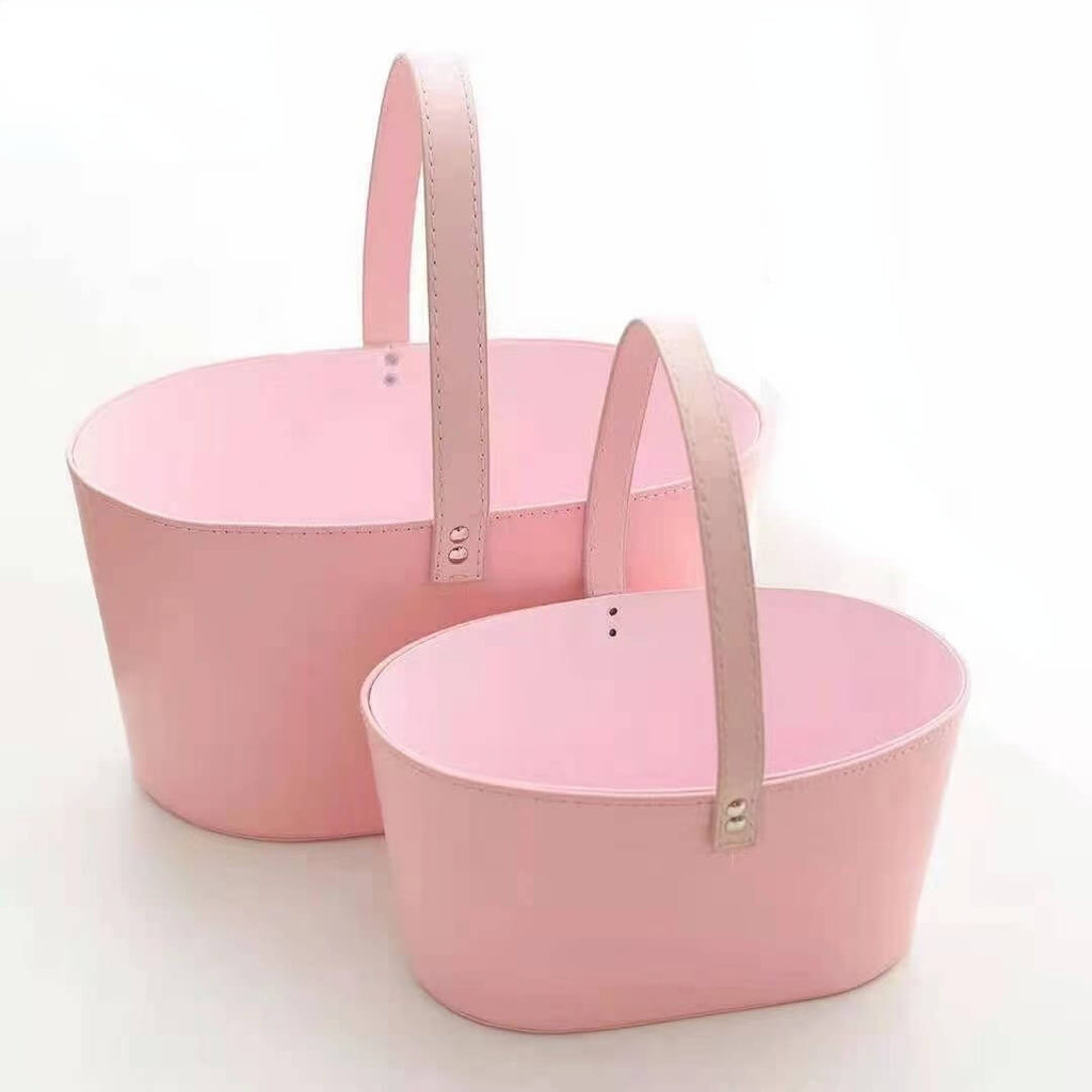 flowers in basket