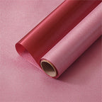 Bouquet Wrapping Paper, Silk Texture Silver Flash