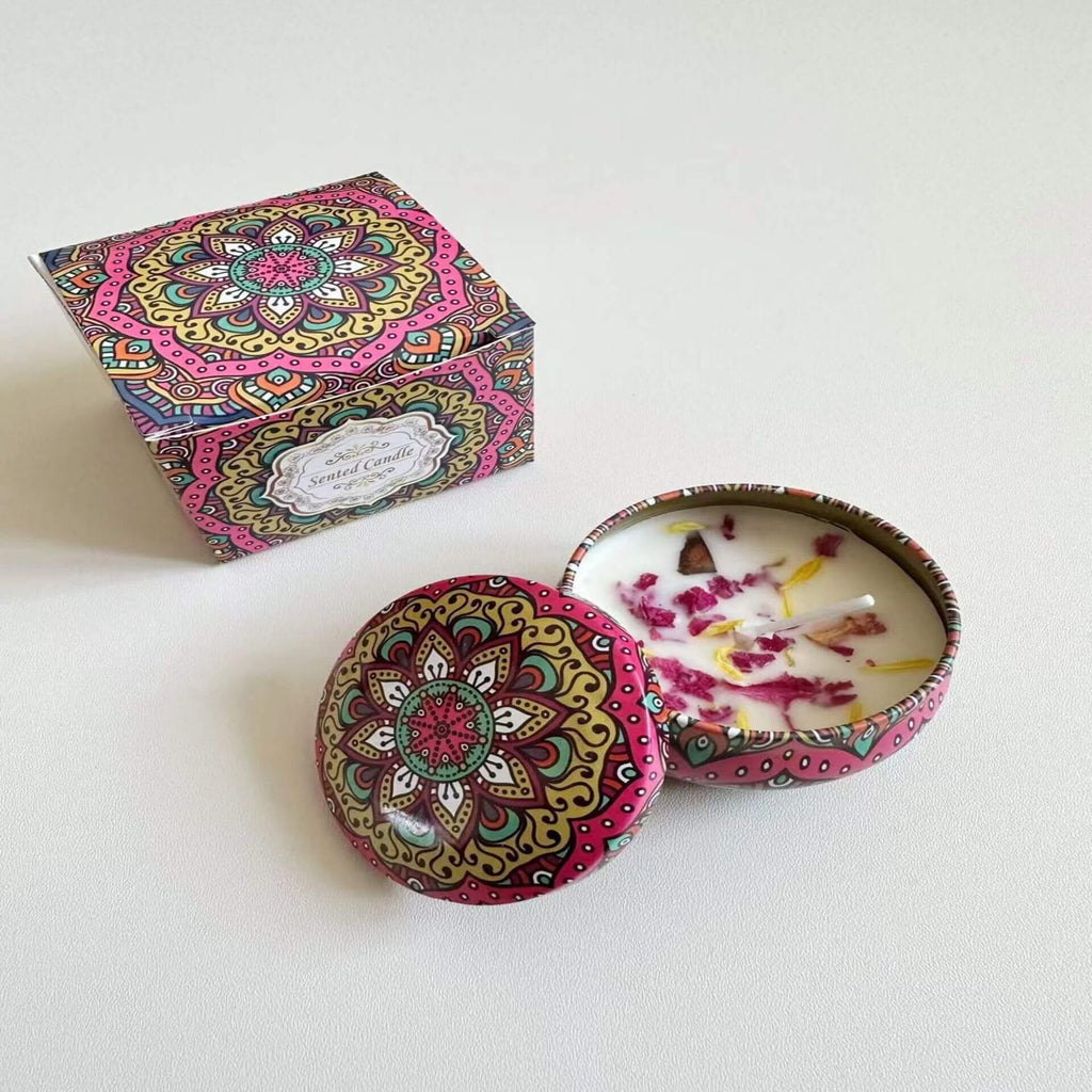 Luxury Vintage Tin Scented Candle