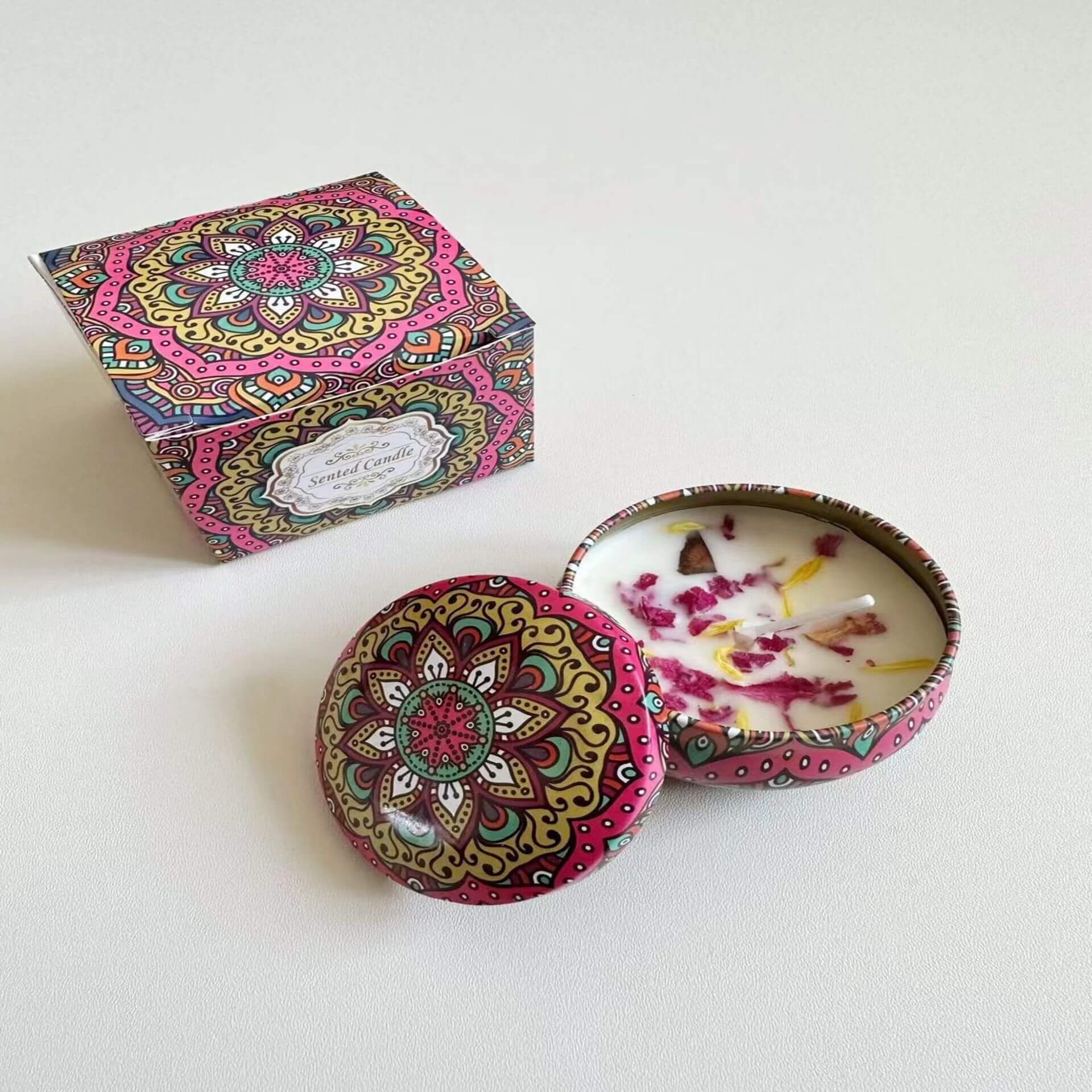 Luxury Vintage Tin Scented Candle