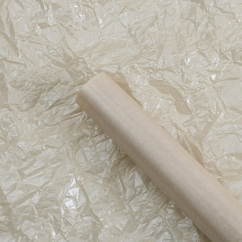 Brown Color Bouquet Wrapping Paper