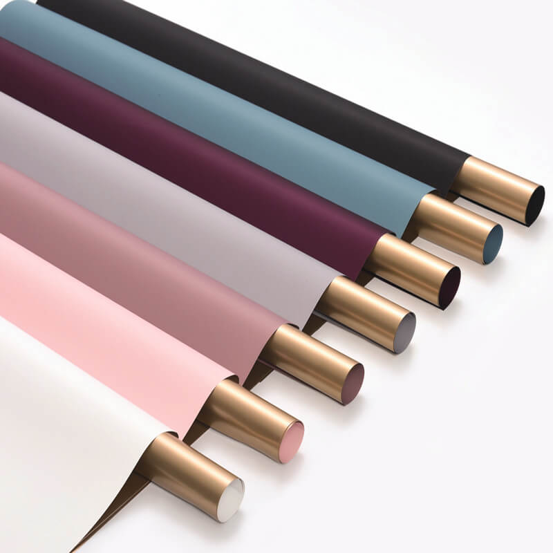 plastic wrapping paper for gifts